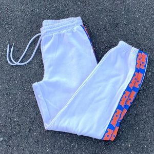 Pony white sweatpants